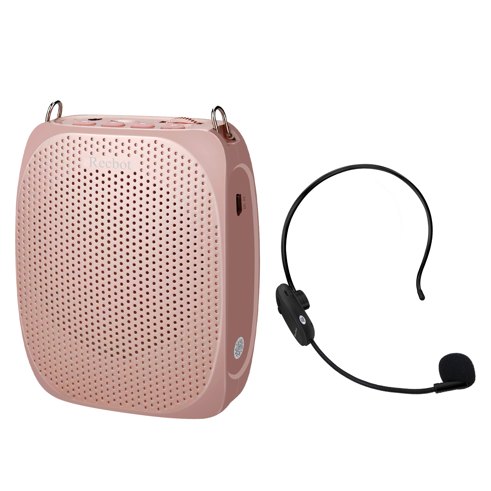 Recbot Voice Amplifier Teacher with UHF Wireless Microphone Headset